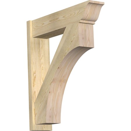 Ekena Millwork Westlake Traditional Rough Sawn Outlooker, Douglas Fir, 8"W x 34"D x 38"H OUT08X34X38WTL01RDF